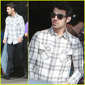 New Uncle Joe Jonas Grabs Lunch in Los Angeles