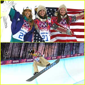 Snowboarders Kaitlyn Farrington & Kelly Clark: Gold & Bronze for Women's Halfpipe at Sochi Olympics!