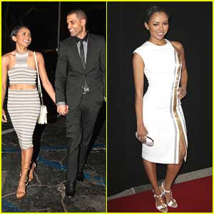Kat Graham & Cottrell Guidry: Valentine's Day Dinner Date Before Make-Up Artists & Hair Stylist Awards