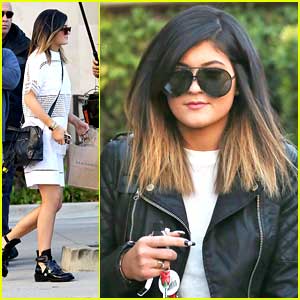 See Kylie Jenner's New Ombre Hair!