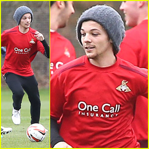 Louis Tomlinson: Soccer Practice with Doncaster Rovers