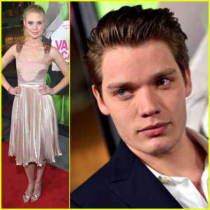 Lucy Fry & Dominic Sherwood: 'Vampire Academy' Premiere Pair