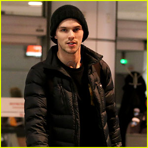Nicholas Hoult Arrives in Montreal for 'X-Men' Re-Shoots