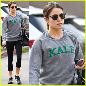 Nikki Reed Hits the Gym After 'Intramural' ADR Session