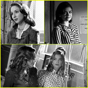 Pretty Little Liars Go Back To the 1940s - See The Pics!