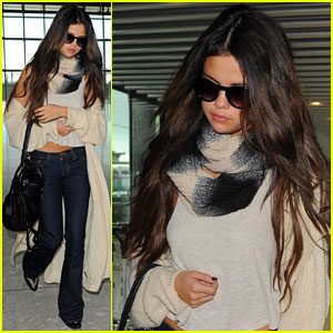 Selena Gomez Jet-Sets Out of London After Hanging with Niall Horan & Samantha Droke