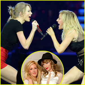 Taylor Swift Sings 'Burn' Live with Ellie Goulding in London - Watch Now!