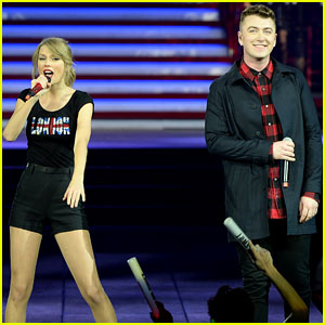 Taylor Swift Sings 'Money On My Mind' with Sam Smith - Watch Now!