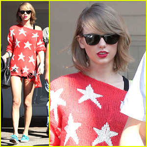 Taylor Swift Sees Stars After Friday Workout