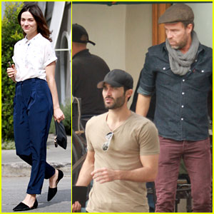 Tyler Hoechlin Lunches with J.R. Bourne, Crystal Reed Hits the Salon