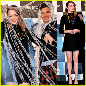 Andrew Garfield & Emma Stone Get Webbed at 'Spider-Man 2' Photo Call in Tokyo!