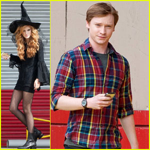Bella Thorne Gets Witchy On Set!