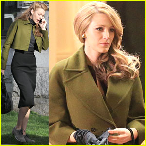 Blake Lively: 'Age of Adaline' Night Shoot After Vancouver Art Gallery Scenes