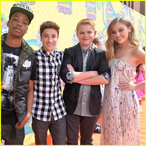 Ella Wahlestedt & Teo Halm Take 'Earth To Echo' To Kids' Choice Awards 2014