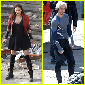 Elizabeth Olsen as Scarlet Witch - See Her 'Avengers: Age of Ultron' Costume!