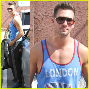 James Maslow Hits 'Dancing with the Stars' Rehearsal After Recording Session
