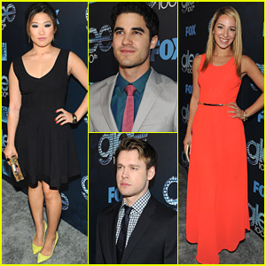 Jenna Ushkowitz & Darren Criss: 'Glee' 100th Celebration!