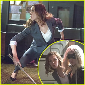 Laurel Gets Kidnapped By The Huntress in 'Arrow' Tonight!