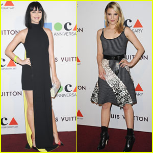 Katy Perry & Dianna Agron Rock the Red Carpet at MOCA's 35th Anniversary Gala!