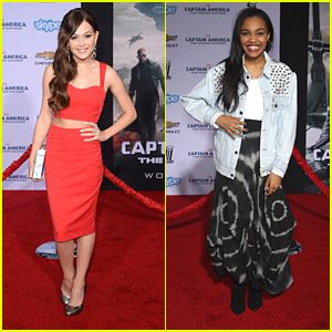 Kelli Berglund: 'Captain America: The Winter Solider' Premiere with China Anne McClain!