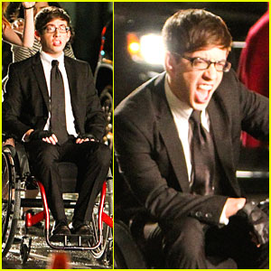 Kevin McHale Suits Up to Sing for 'Glee'