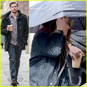 Kristen Stewart Films 'Still Alice' Scenes with Hunter Parrish!