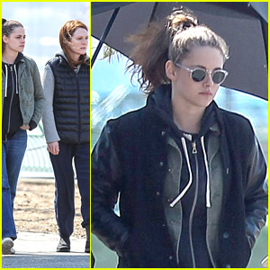 Kristen Stewart & Julianne Moore Walk The Boardwalk for 'Still Alice'