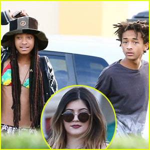 Kylie Jenner Hits Up Sugarfish Sushi with Willow and Jaden Smith