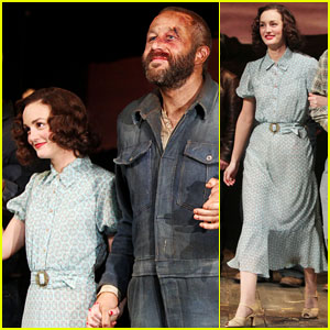 Leighton Meester Previews 'Of Mice and Men' on Broadway