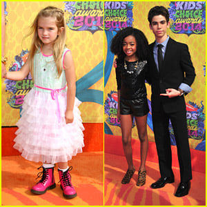 Mia Talerico, Skai Jackson & Cameron Boyce - Kids' Choice Awards 2014!