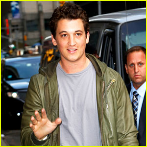 Miles Teller Talks 'Divergent' & 'Fantastic Four' on 'Letterman' - Watch Now!