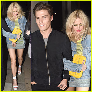 Pixie Lott & Oliver Cleshire Are Hooked On Each Other at Chakana Nightclub!