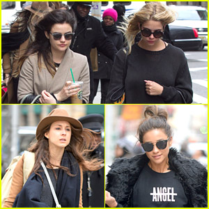 Lucy Hale & Ashley Benson: Off To Airport After PLL Spring Finale Event
