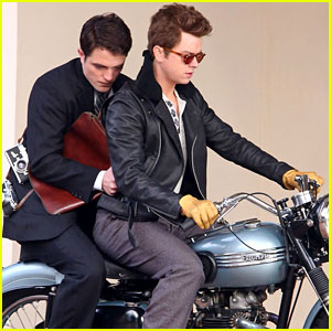 Robert Pattinson & Dane DeHaan: Motorcycle Duo for 'Life'