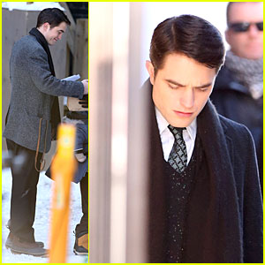 Robert Pattinson Grins on 'Life' with Snowy Scenes!