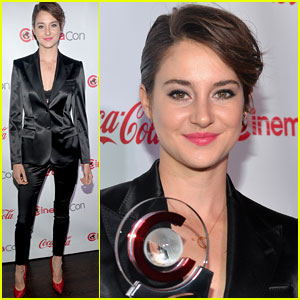 Shailene Woodley Suits Up for CinemaCon 2014!