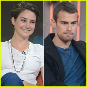 Shailene Woodley & Theo James Stop by 'The Today Show' with Ellie Goulding