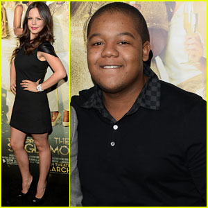 Tammin Sursok: 'The Single Moms Club' Premiere with Kyle Massey
