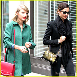 Taylor Swift Grabs Lunch with Model Lily Aldridge!