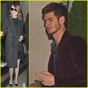 Emma Stone & Andrew Garfield: All Smiles After Alan Carr Appearance