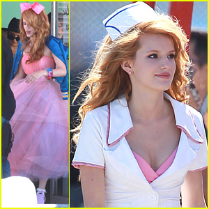 Bella Thorne Shoots Music Video in Los Angeles - See The Pics Here!