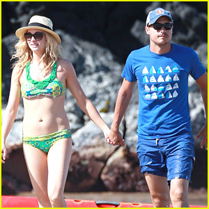 Candice Accola & Joe King: Paddleboarding For Two!
