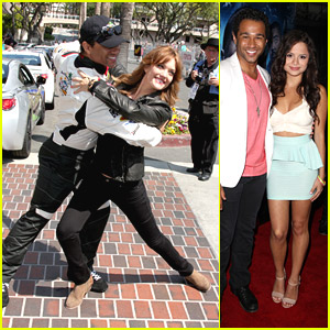 Corbin Bleu Dances with Amy Purdy at Toyota Pro/Celebrity Race - See The Pics!