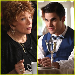 Darren Criss Dines With Shirley MacLaine on 'Glee'