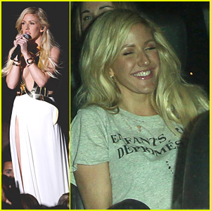 Ellie Goulding: Chateau Marmont Evening After MTV Movie Awards 2014 Performance