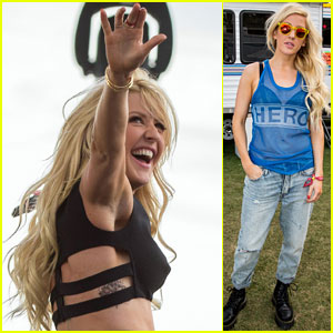 Ellie Goulding is on Fire Performing at Weekend Two of Coachella!