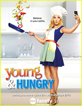 Emily Osment: 'Young & Hungry' Gets Flip-Tastic New Poster!