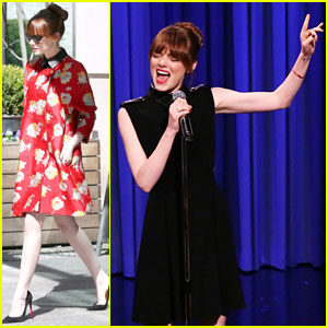Emma Stone Engages in Lip Sync Battle with Jimmy Fallon!