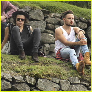 Harry Styles & Liam Payne Visit Machu Picchu
