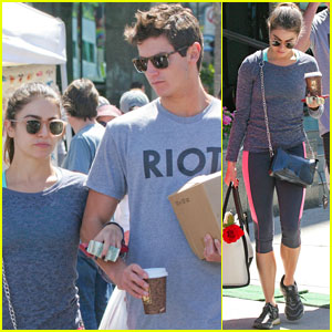 Nikki Reed Hits Farmers Market with Brother Nathan